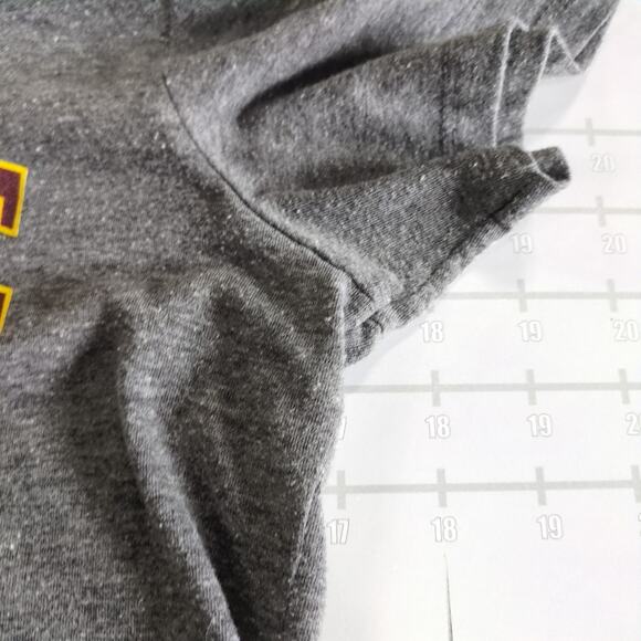 Arizona State Sun Devils Crop Top Shirt Womens M Gray Cropped Retro Y2K College - Picture 6 of 7